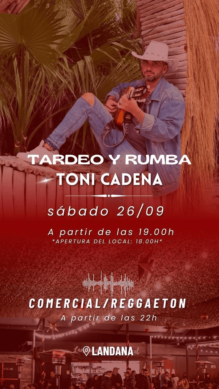 Rumba, cócteles y comercial